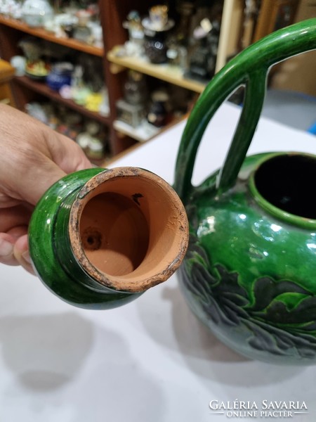 Old ceramic spout