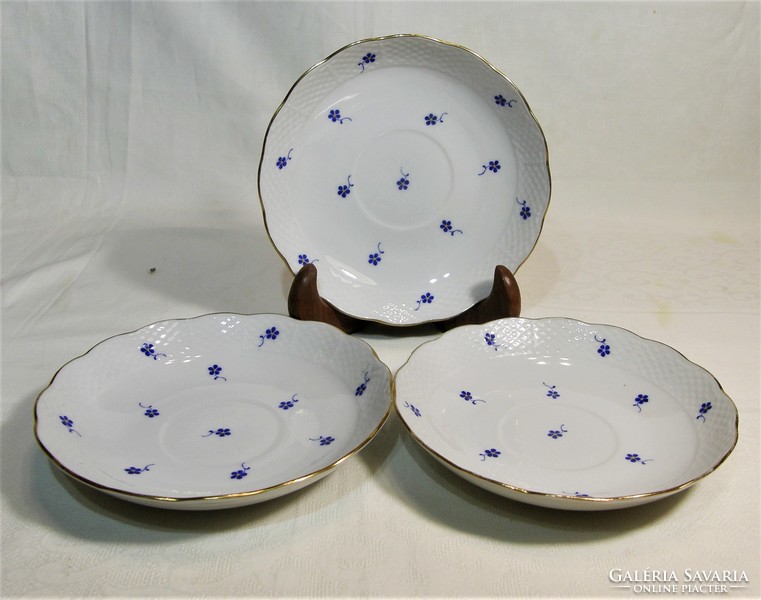 3 Herend tea cups, old diameter 15 cm