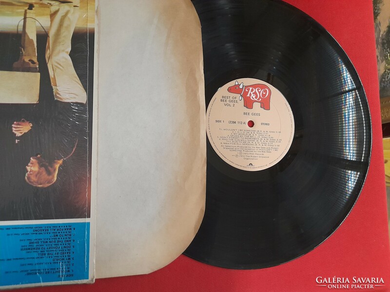 Best Of Bee Gees Vol2 Bakelit Lemez,Első Kiadás.1973.