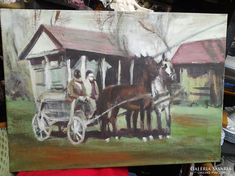 ISMERETLEN FESTŐ 20-ik század második fele - Festmény | Galéria Savaria ...