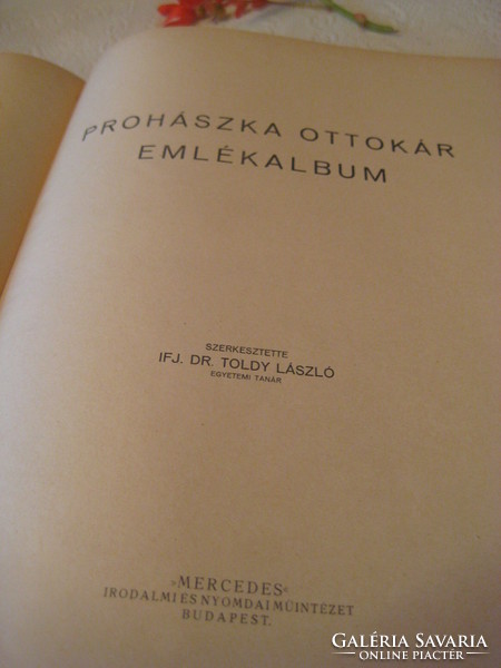Ottokár Prohászka memorial album. 1927. Excellent condition