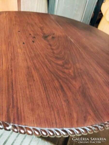 Chippendale körasztal szépen felújítva