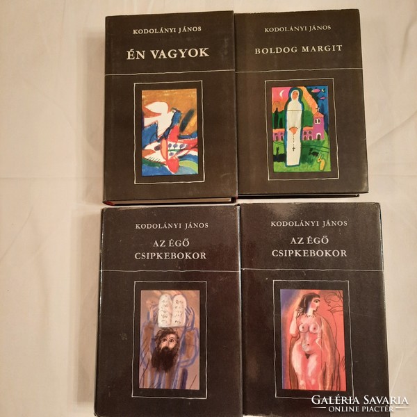 János Kodolányi's 3 novels in 4 volumes