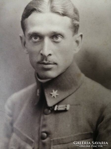 Soldier photo - adolf littmann's studio in Pékéscsaba