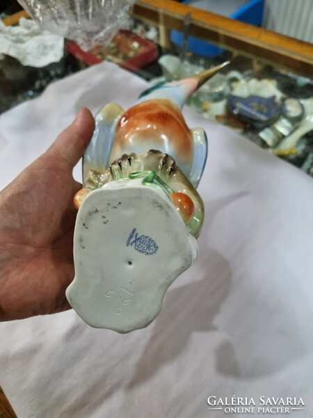 Herendi porcelán madár figura