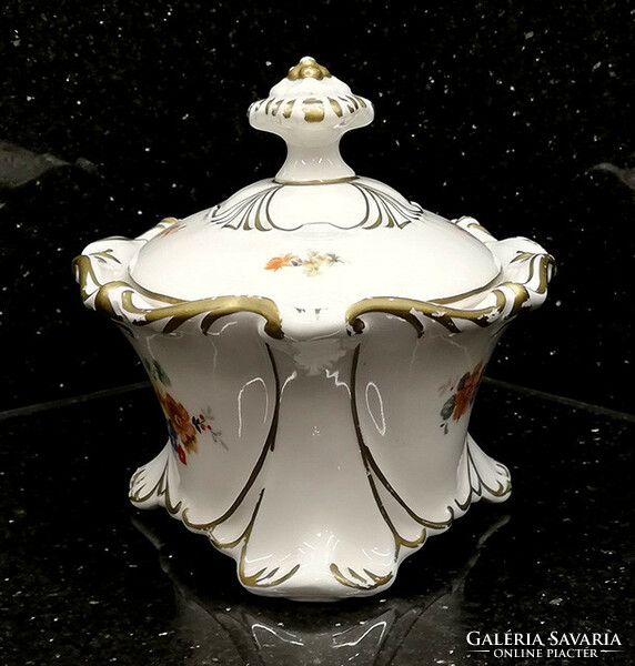 Antik német porcelán bonbonier