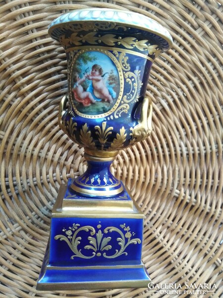 Altwien porcelain goblet - antique