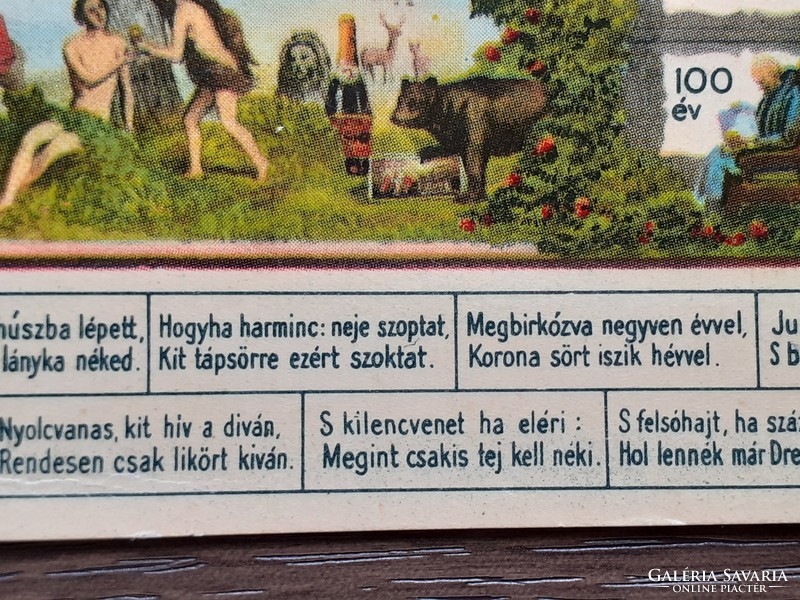 Old postcard dreher propaganda postcard beer advertisement György Klöz and his son Budapest