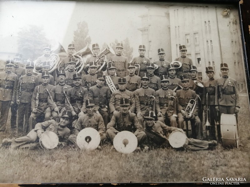 First World War military band - soldier group photo