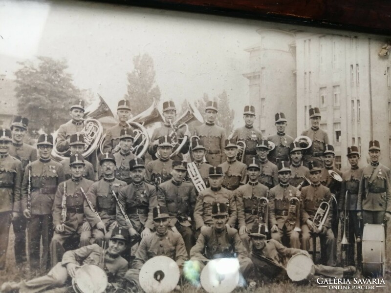 First World War military band - soldier group photo