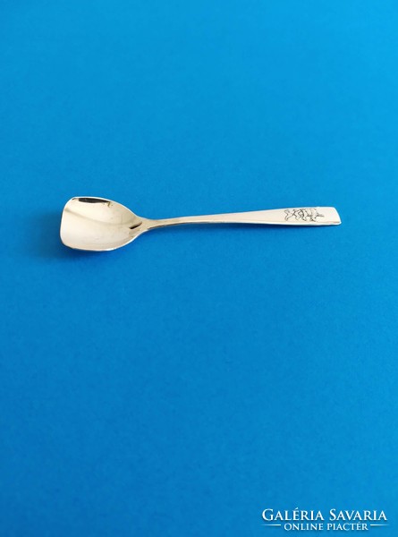 Silver spice spoon