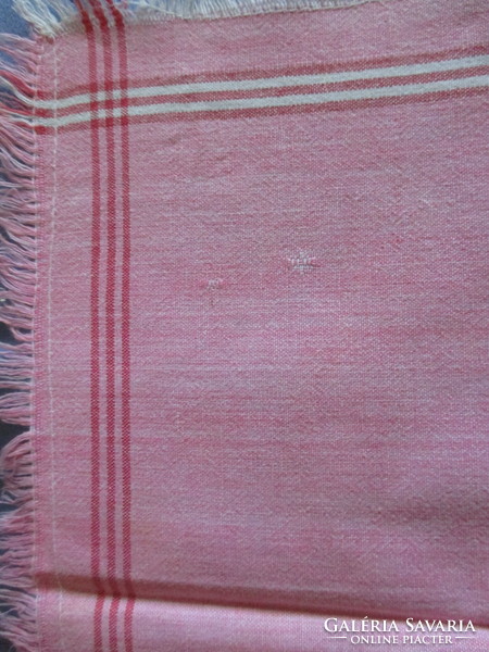 2 old textile napkins