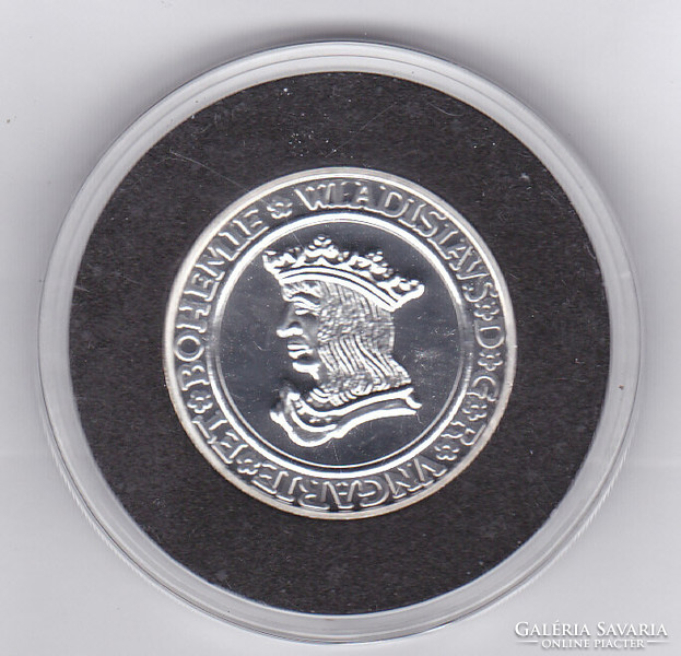 Hungary silver-plated metal commemorative medal replica