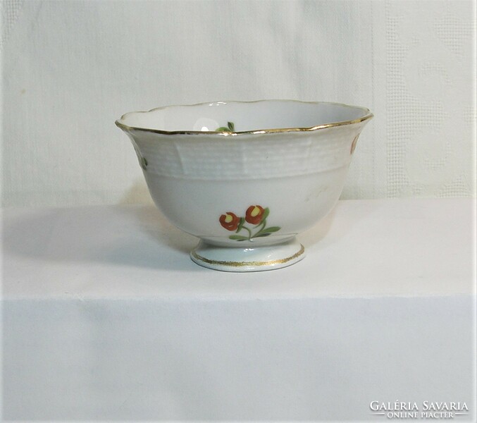 Herend flower pattern coffee cup