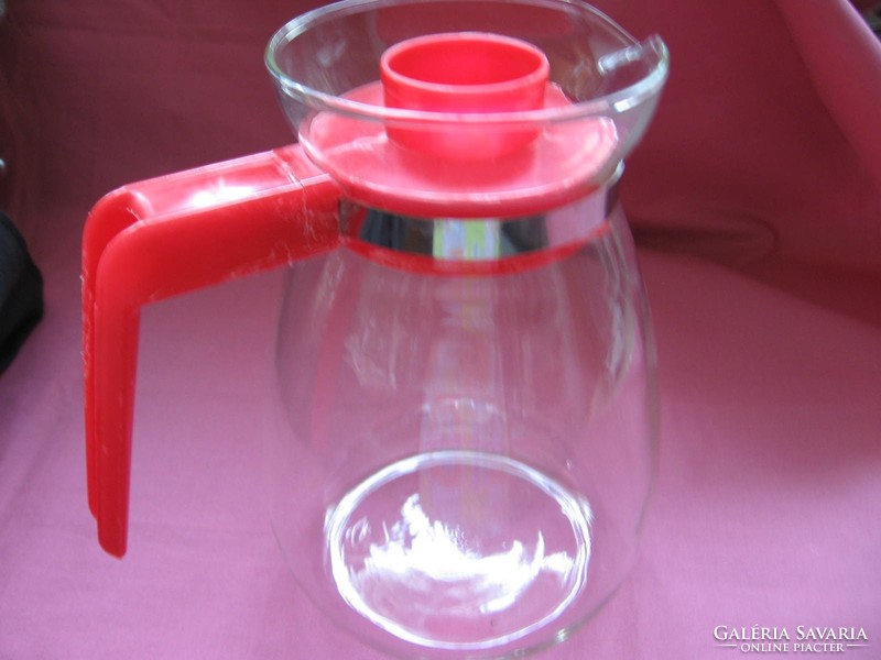 Large heat-resistant Jena tea jug