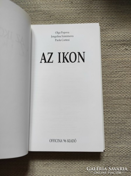 The icon - officina's rare book of works of art is for sale