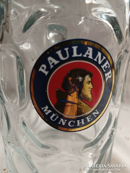 Liter Bavarian beer mug