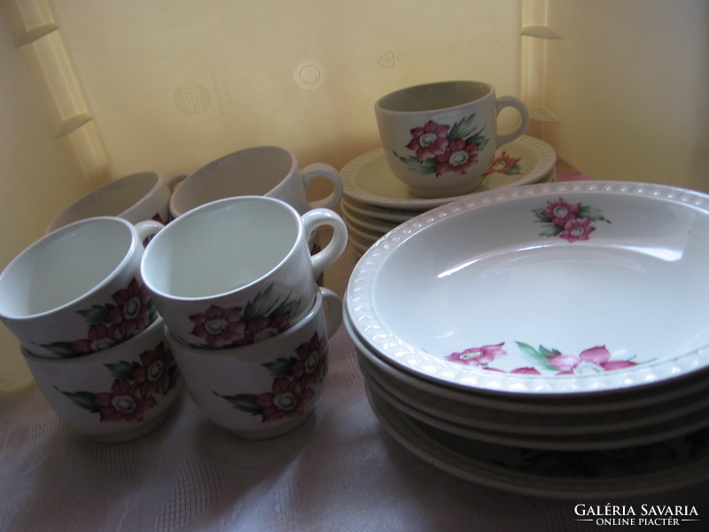 Retro art deco ditmar urbach wild rose pattern package 20 pcs