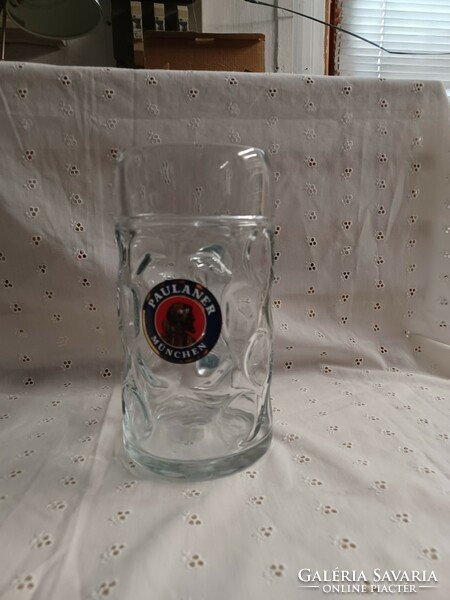 Liter Bavarian beer mug