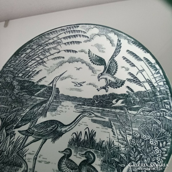 Madaras fali tányér 26 cm