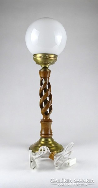 1J870 Industrial design retro copper lamp 46 cm