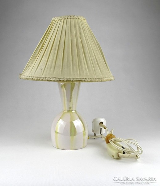 1J872 Magyarszombatfa ceramic lamp table lamp 30.5 Cm