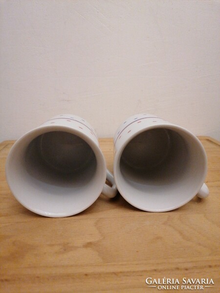 2 Zsolnay porcelain mugs