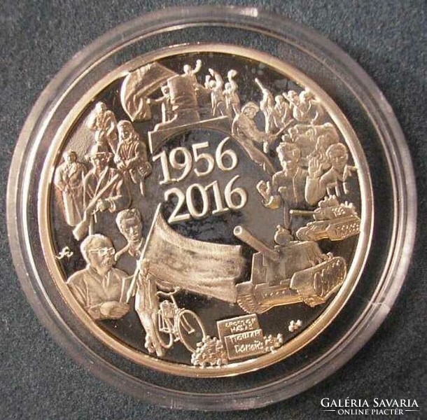 Hungarian silver commemorative coin for the anniversary of the 1956 revolution 2016 unc