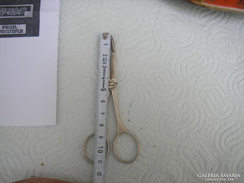 Christofle silver-plated scissors