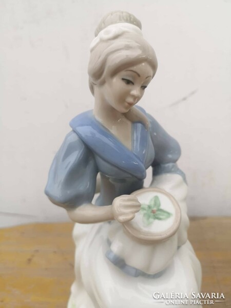 7 Pcs. Porcelain Girl / Spanish