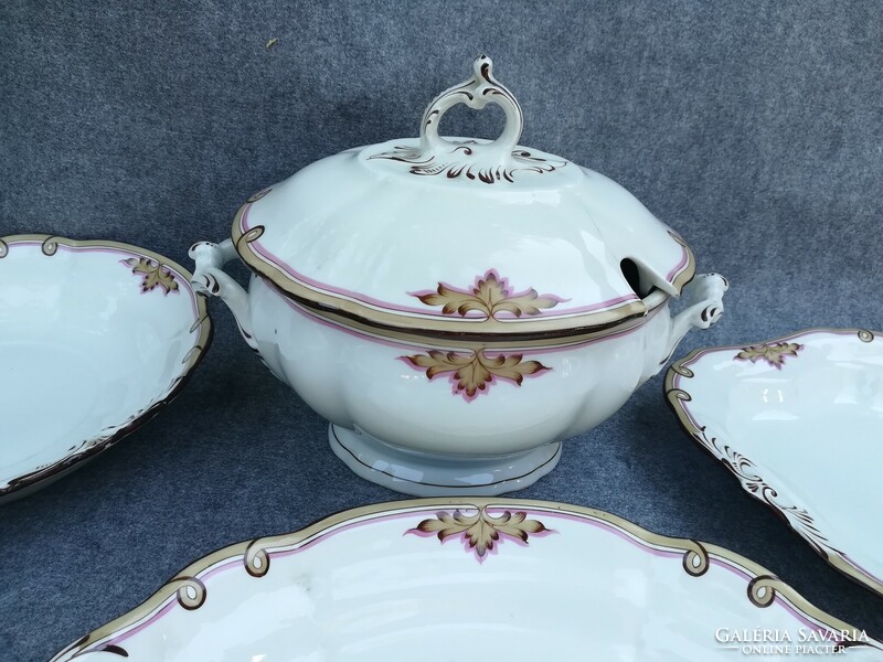 Antique Hardinger tableware from the 1800s