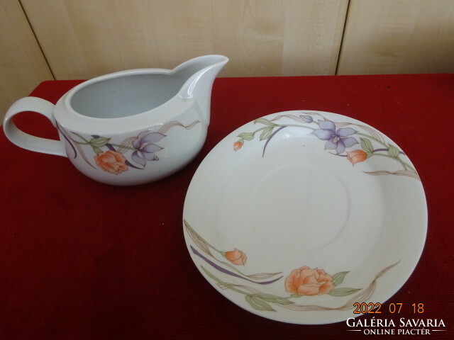 Alföldi porcelain sauce bowl with saucer. He has! Jokai.