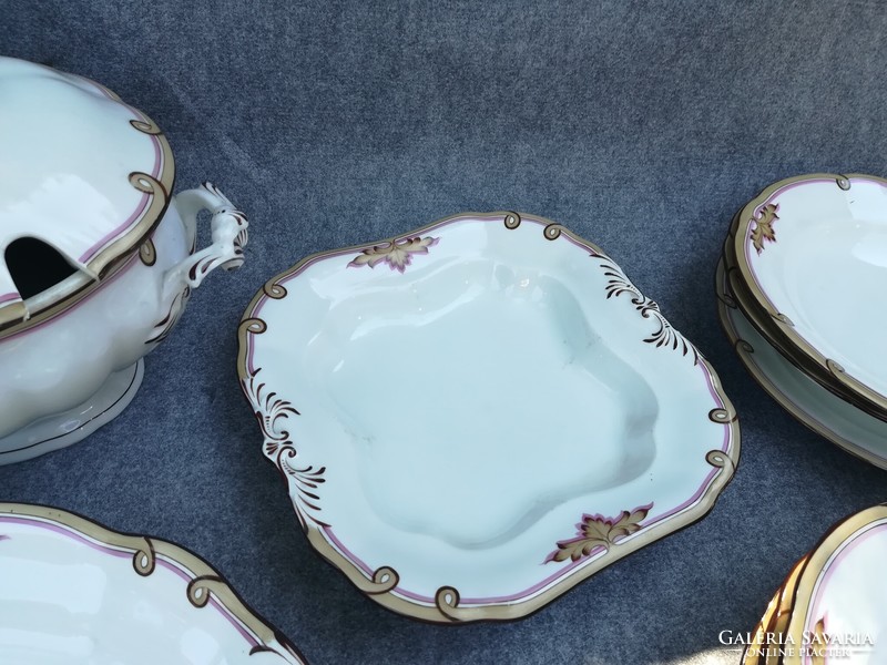 Antique Hardinger tableware from the 1800s
