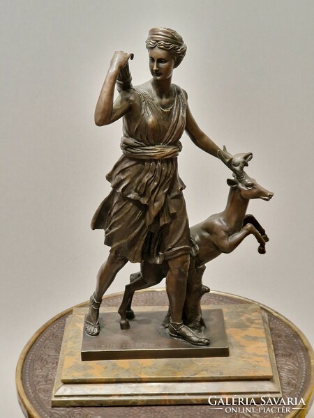 Beautiful bronze statue