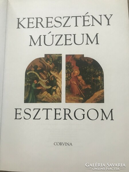 Keresztény Múzeum Esztergom könyv, művészeti album