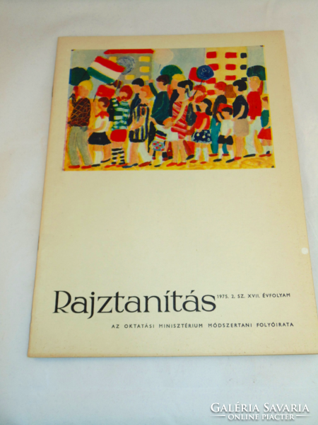 Kovács Margit könyv + ajándék Rajzoktatás folyóirat 1975 2.sz.