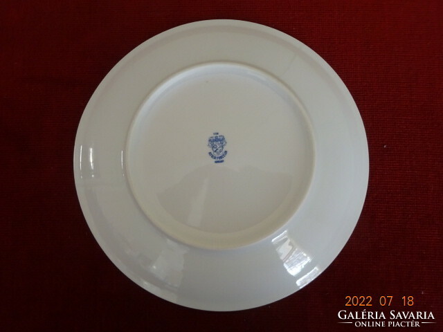 Lowland porcelain small plate with daisy pattern. He has! Jókai.