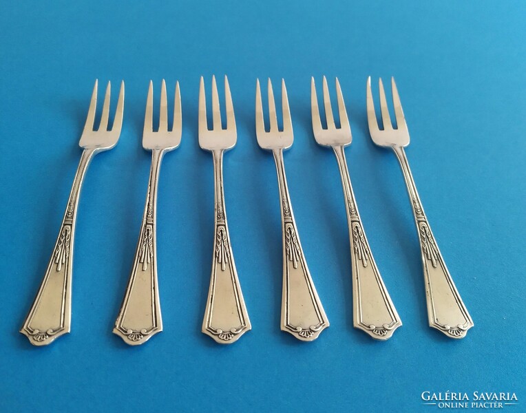 Silver children's fork 6 pieces