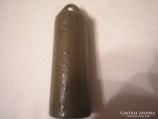 Lacquered pull counterweight for antique wall clock 385 gr in good condition