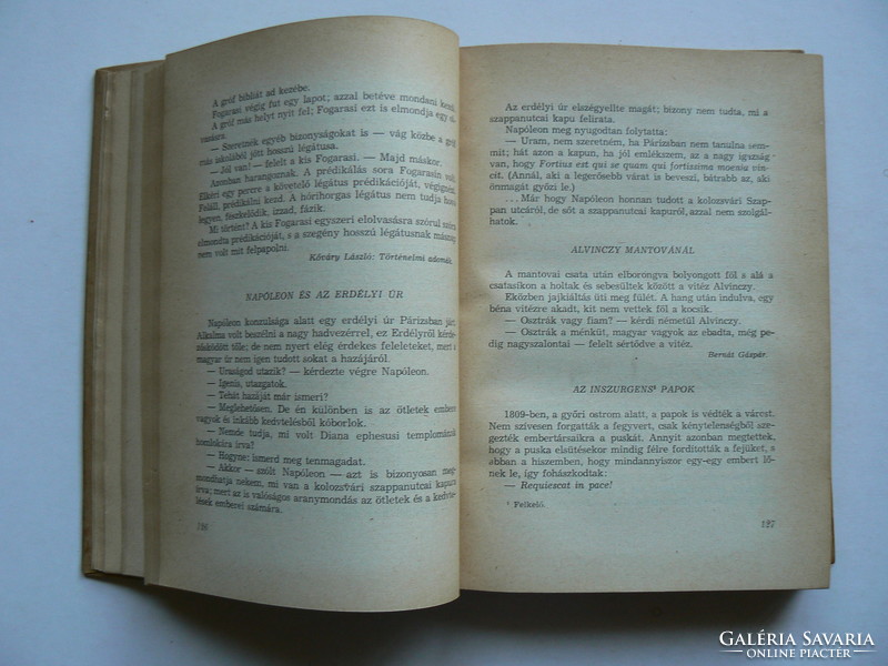 The treasure of Hungarian anecdotes 1935-1957, béla tóth, book in good condition