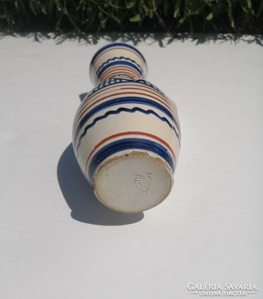 Thin hmw thin earthenware bowl of Sándor Hódmezővásárhely (today: 19 cm)