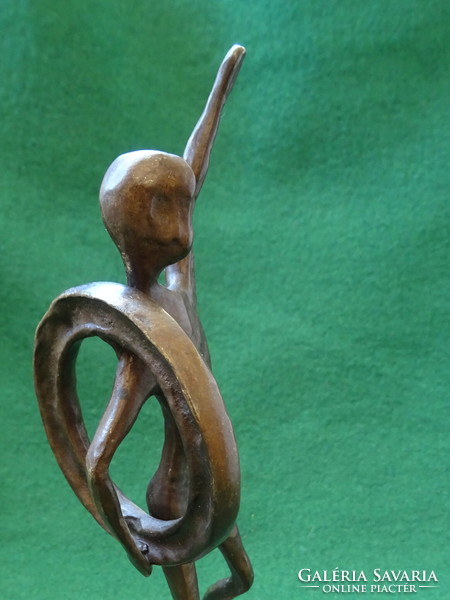 Applied arts bronze figures 4 pcs