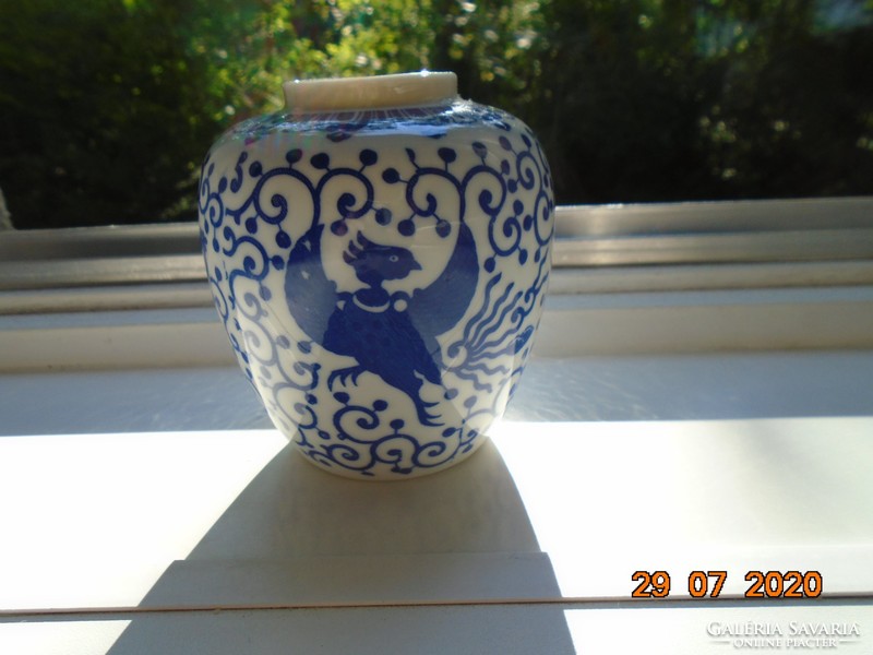 6 pcs handwritten phoenix bird pattern in japanese vase