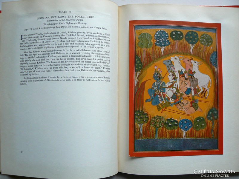 Basohli painting, published in new delhi in 1959 English language book rarity