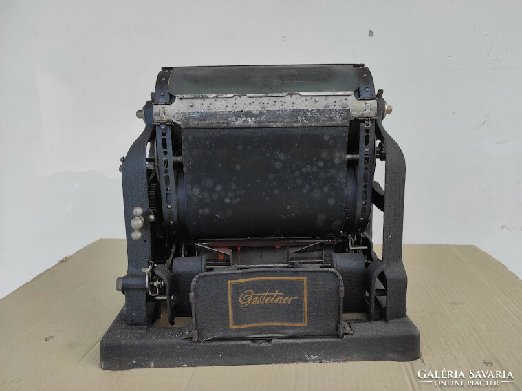 Antik nyomdagép nyomdai eszköz sokszorosító stencilgép Gestetner Dávid 930 5738