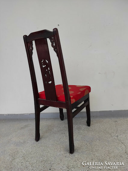 Chinese chair backrest carved wood restaurant chair 937 5729