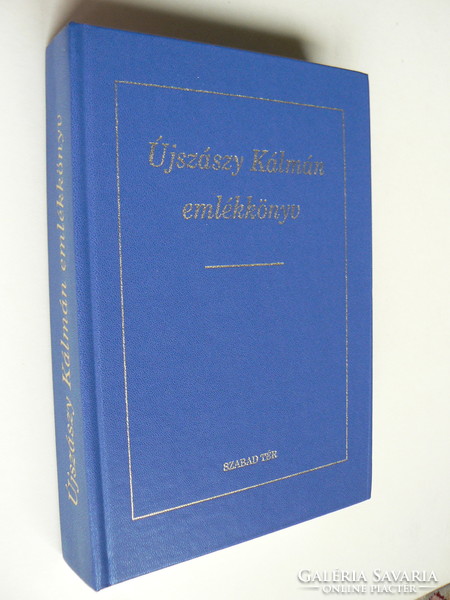ÚJSZÁSZY KÁLMÁN, EMLÉKKÖNYV 1996, KÖNYV KIVÁLÓ ÁLLAPOTBAN