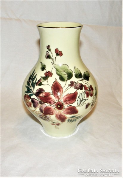 Zsolnay exclusive porcelain vase