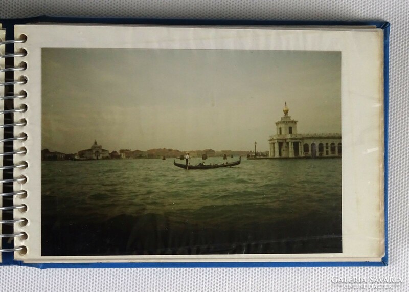 1J252 retro yashica photo album with a unique series of Venetian photos