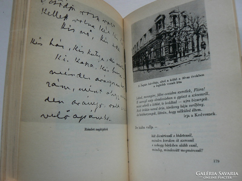 Attila József, Ervin Gyertyán 1966, book in good condition